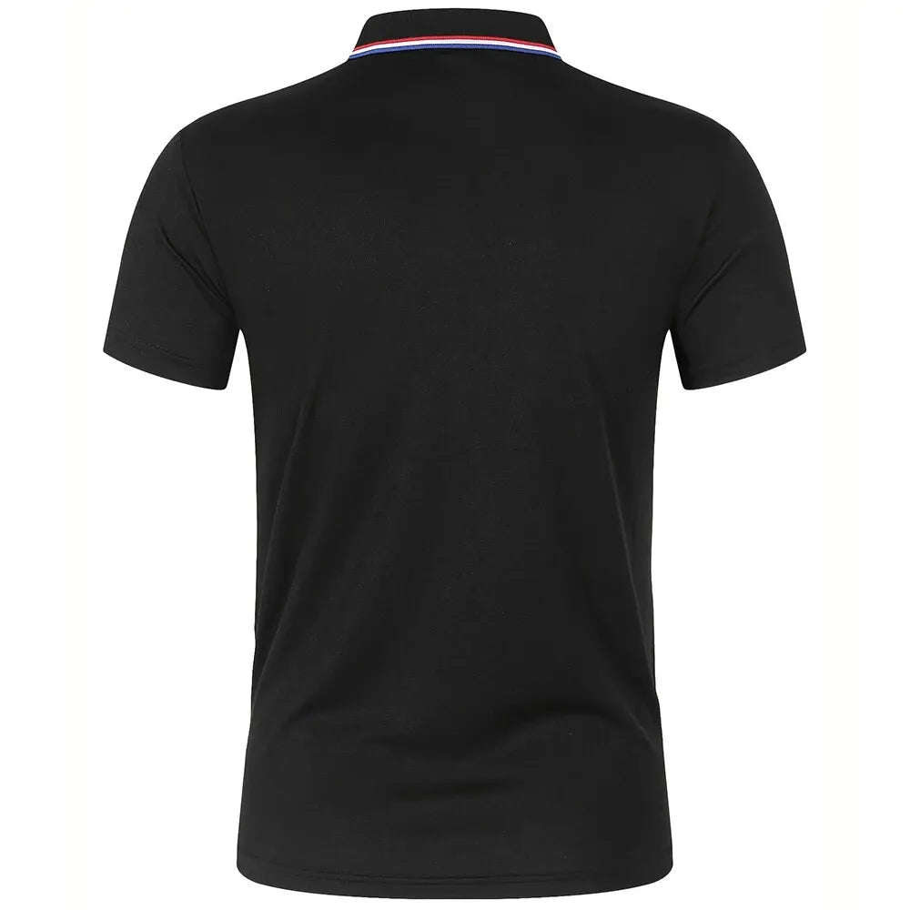 Men Polo Shirt Black